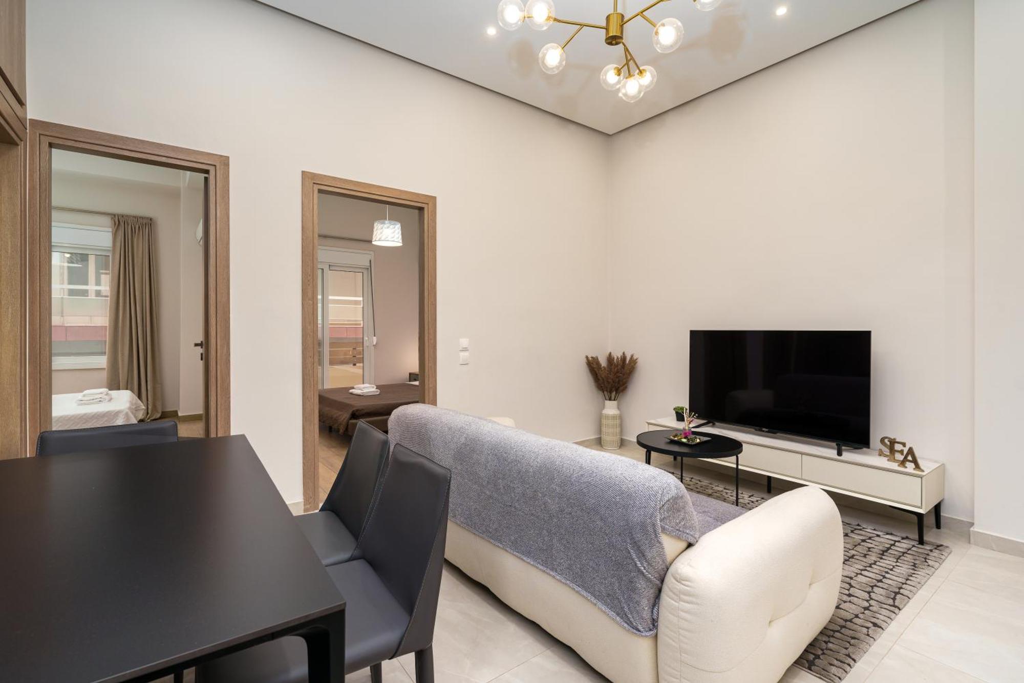 Cozy New Apartment Nearby Metro アテネ エクステリア 写真